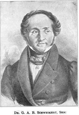 Georg August Benjamin Schweikert 1774 -
1848