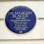 blue plaque Margery
Blackie